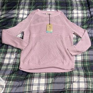 NWT Lilac Prana sweater